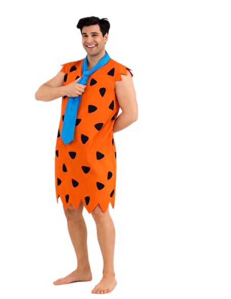 Costume di uomo delle caverne Taglia L | Costumi per adulti Il Re del Carnevale